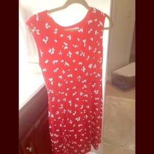 Boden Marina Jersey Dress - Snapdragon print